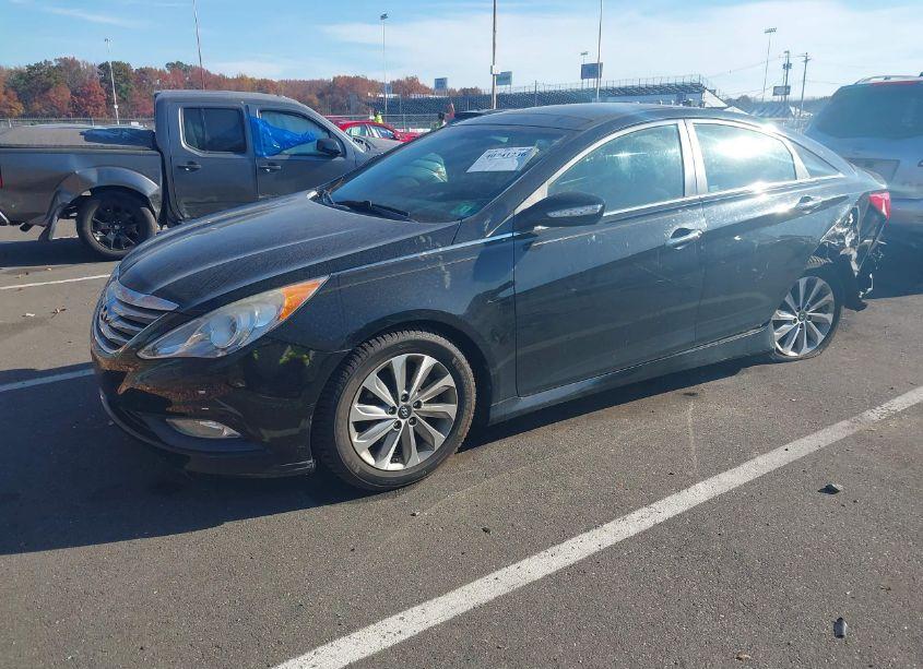 Photo 2 of 2014 Hyundai Sonata LIMITED (VIN 5NPEC4AC1EH893934)