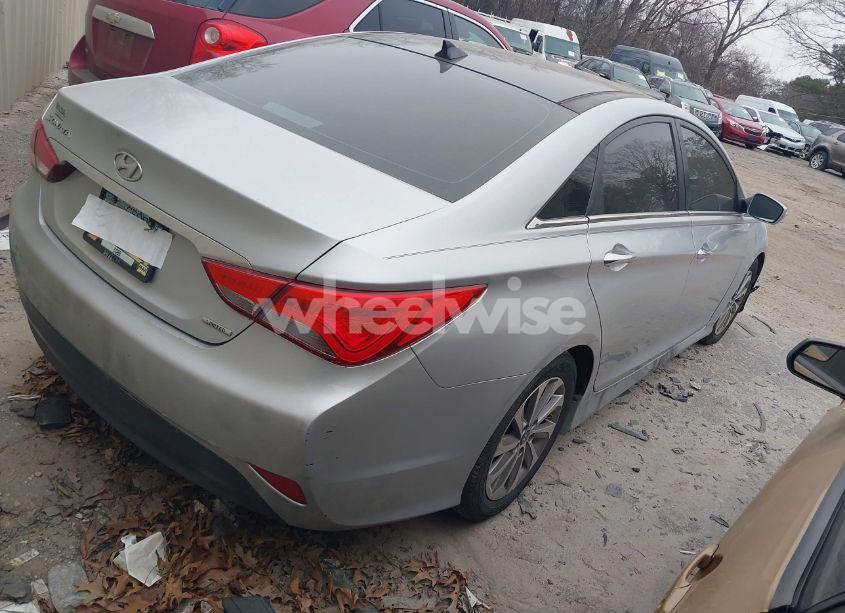 Photo 4 of 2014 Hyundai Sonata LIMITED (VIN 5NPEC4AC1EH896462)