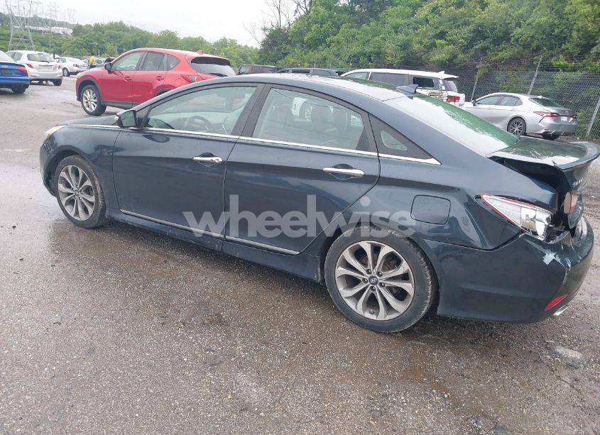 Photo 3 of 2014 Hyundai Sonata SE (VIN 5NPEC4AC1EH906259)