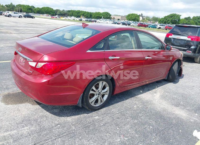 Photo 4 of 2013 Hyundai Sonata LIMITED (VIN 5NPEC4AC2DH531643)