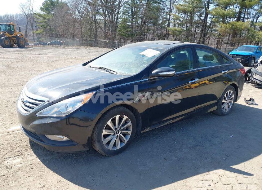 Photo 2 of 2014 Hyundai Sonata LIMITED (VIN 5NPEC4AC2EH815677)