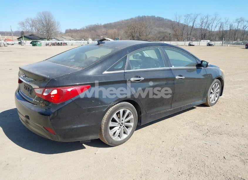 Photo 4 of 2014 Hyundai Sonata LIMITED (VIN 5NPEC4AC2EH815677)