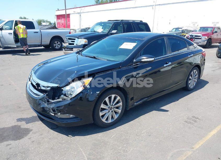 Photo 2 of 2014 Hyundai Sonata LIMITED (VIN 5NPEC4AC2EH815713)