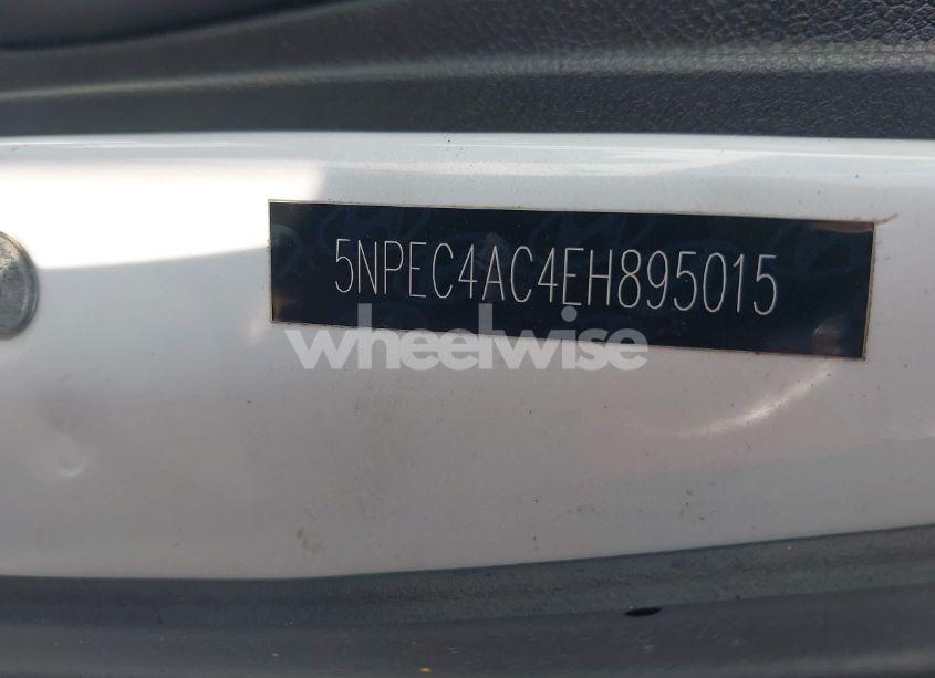 Photo 9 of 2014 Hyundai Sonata SE (VIN 5NPEC4AC4EH895015)