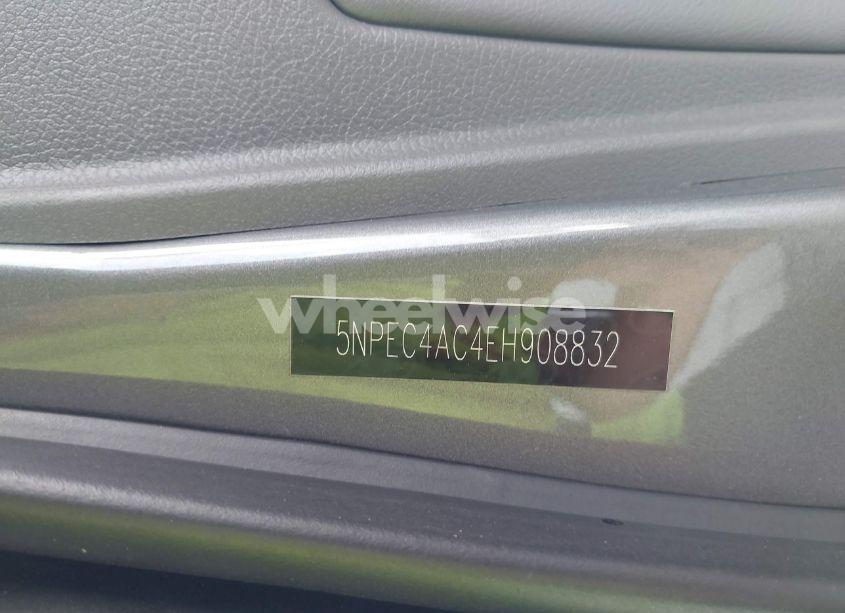 Photo 9 of 2014 Hyundai Sonata SE (VIN 5NPEC4AC4EH908832)