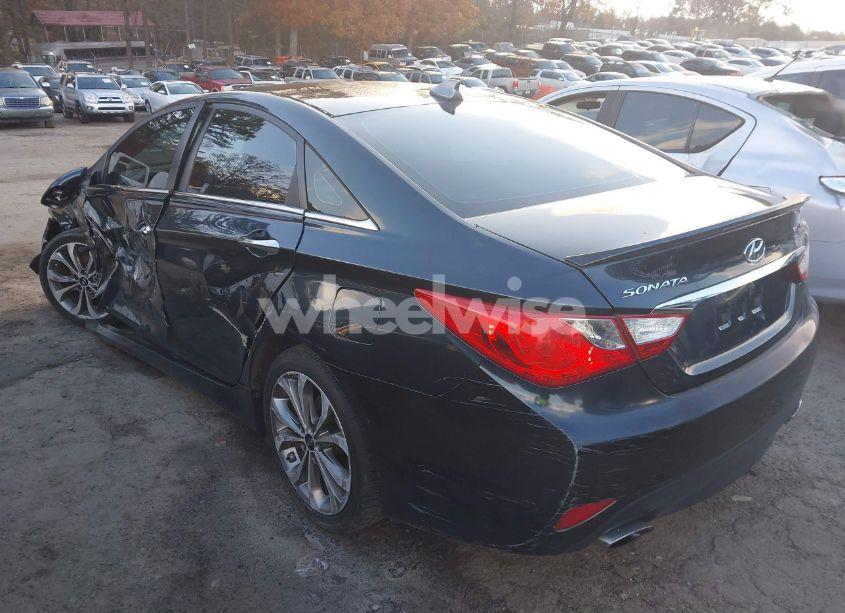 Photo 3 of 2014 Hyundai Sonata SE (VIN 5NPEC4AC4EH924335)