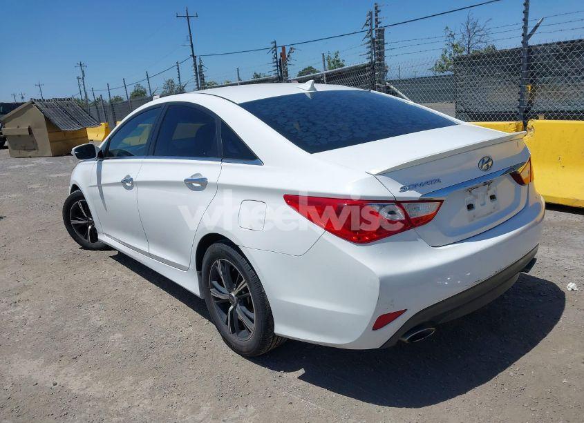 Photo 3 of 2014 Hyundai Sonata SE (VIN 5NPEC4AC4EH924447)