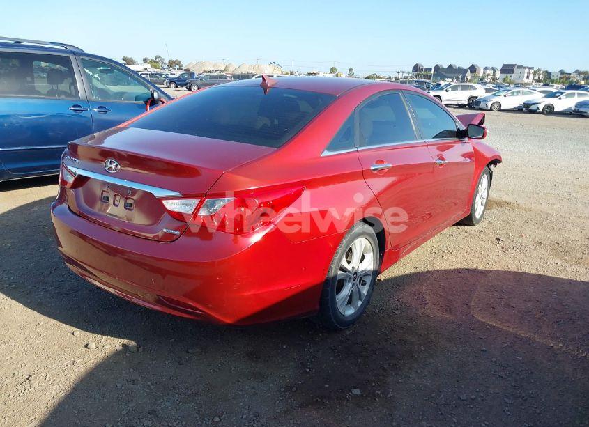Photo 4 of 2011 Hyundai Sonata LIMITED (VIN 5NPEC4AC5BH240762)