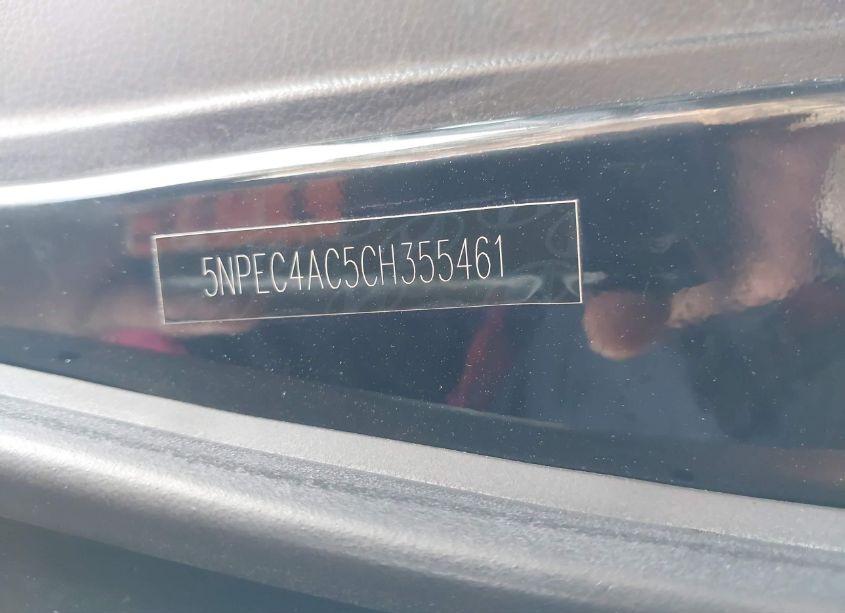 Photo 9 of 2012 Hyundai Sonata SE (VIN 5NPEC4AC5CH355461)