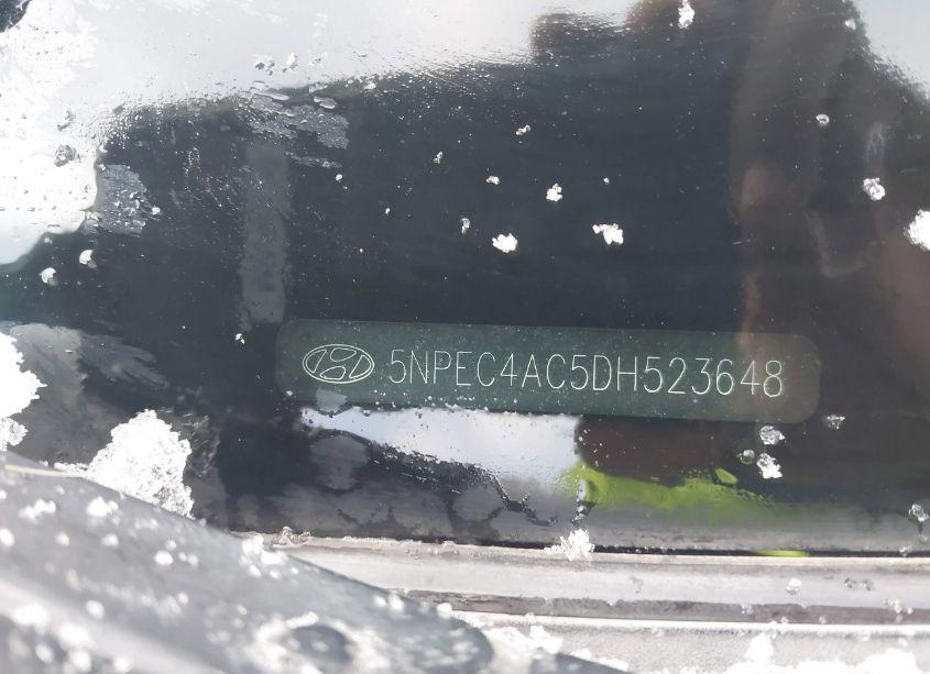 Photo 9 of 2013 Hyundai Sonata SE (VIN 5NPEC4AC5DH523648)