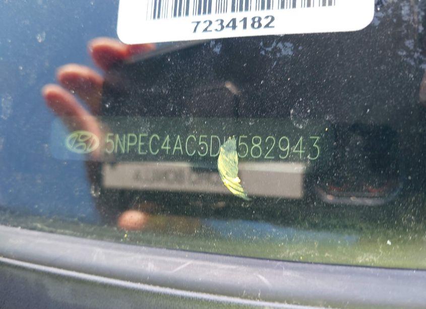 Photo 11 of 2013 Hyundai Sonata LIMITED (VIN 5NPEC4AC5DH582943)