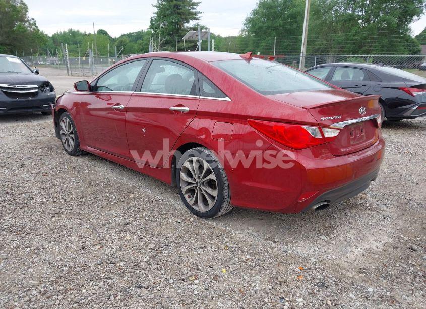 Photo 3 of 2014 Hyundai Sonata SE (VIN 5NPEC4AC5EH918463)