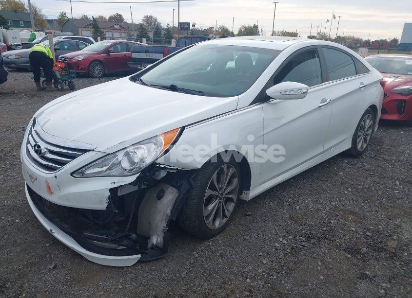 Photo 2 of 2014 Hyundai Sonata SE (VIN 5NPEC4AC5EH934047)