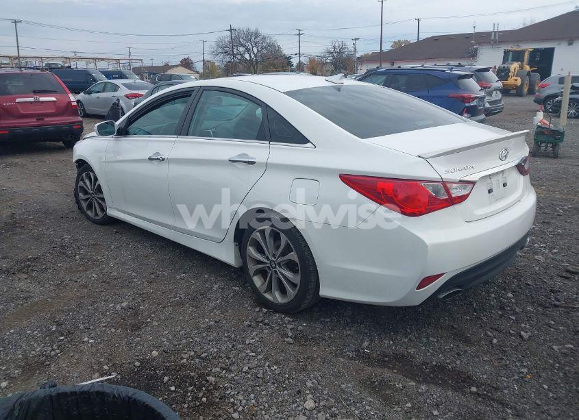 Photo 3 of 2014 Hyundai Sonata SE (VIN 5NPEC4AC5EH934047)