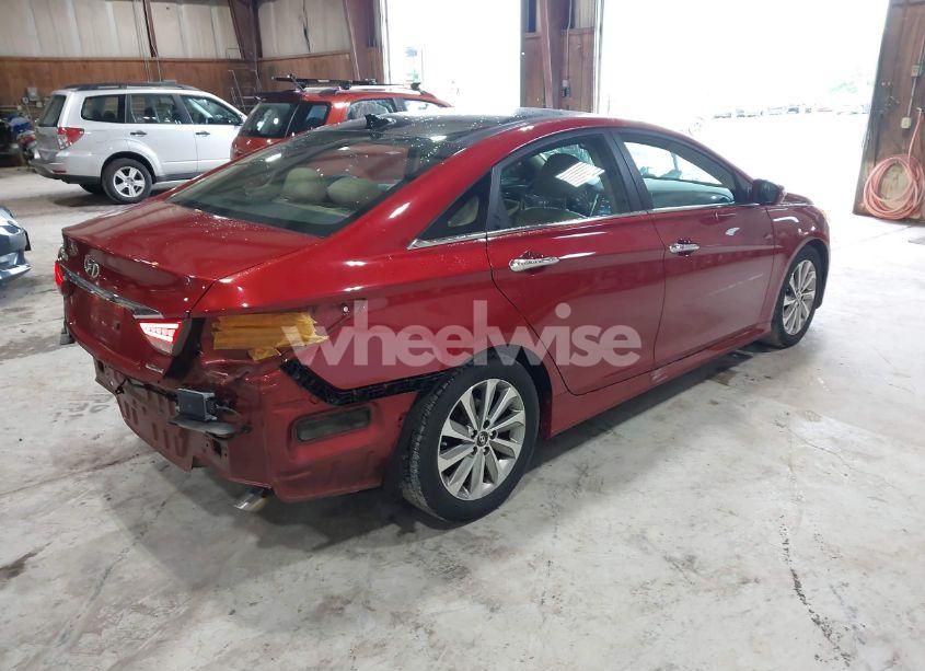 Photo 4 of 2014 Hyundai Sonata LIMITED (VIN 5NPEC4AC6EH828027)