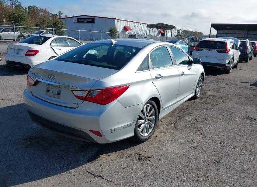 Photo 4 of 2014 Hyundai Sonata LIMITED (VIN 5NPEC4AC6EH889913)