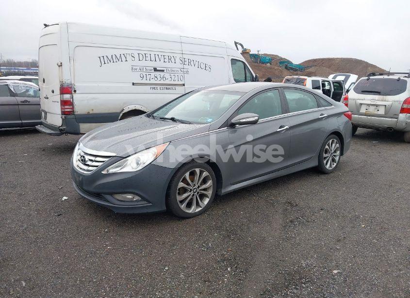Photo 2 of 2014 Hyundai Sonata SE (VIN 5NPEC4AC6EH910453)
