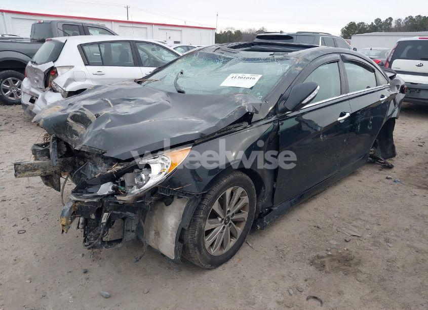 Photo 2 of 2014 Hyundai Sonata LIMITED (VIN 5NPEC4AC6EH946384)