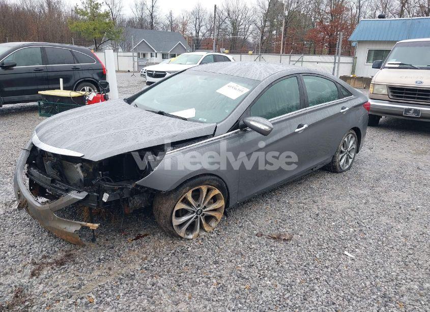 Photo 2 of 2014 Hyundai Sonata SE (VIN 5NPEC4AC7EH836802)