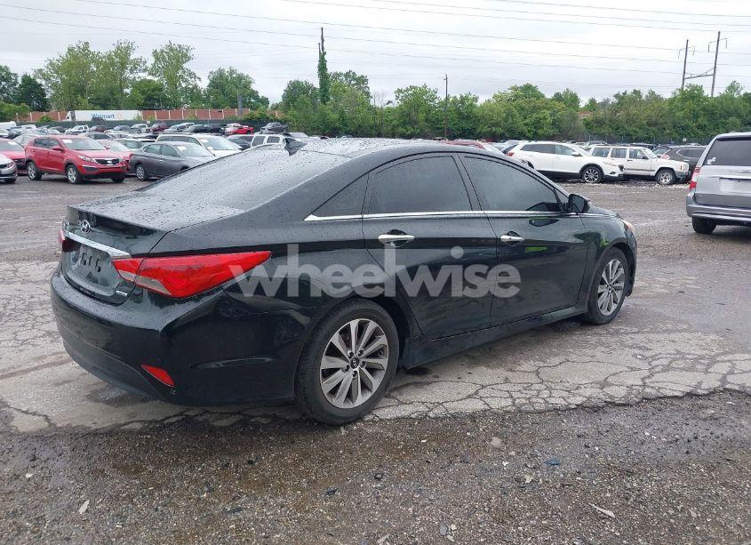 Photo 4 of 2014 Hyundai Sonata LIMITED (VIN 5NPEC4AC7EH884056)