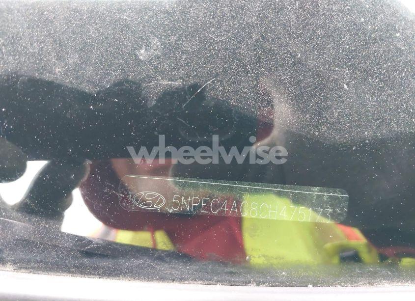 Photo 12 of 2012 Hyundai Sonata LIMITED (VIN 5NPEC4AC8CH475173)