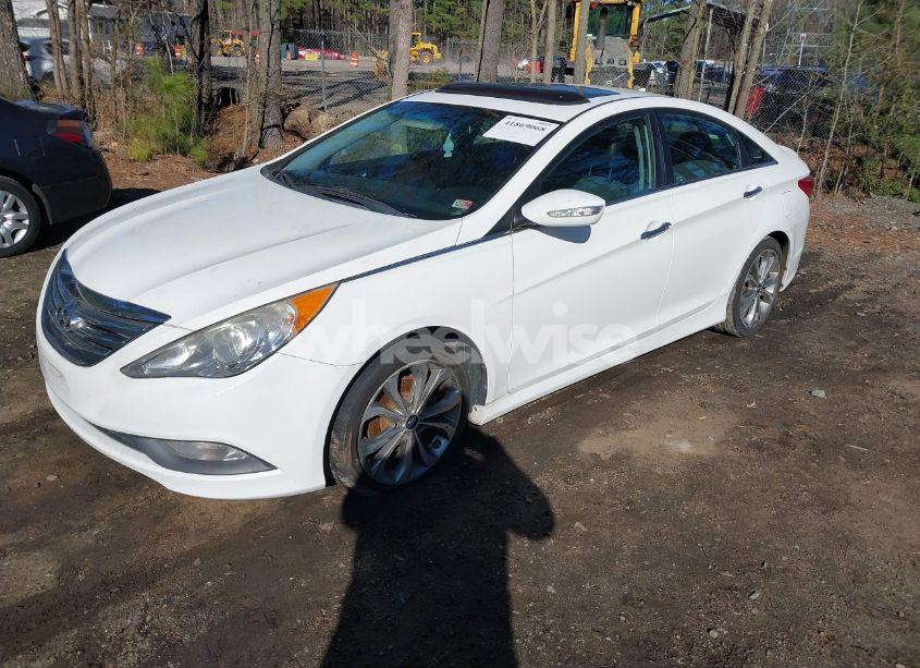 Photo 2 of 2014 Hyundai Sonata SE (VIN 5NPEC4AC8EH862115)