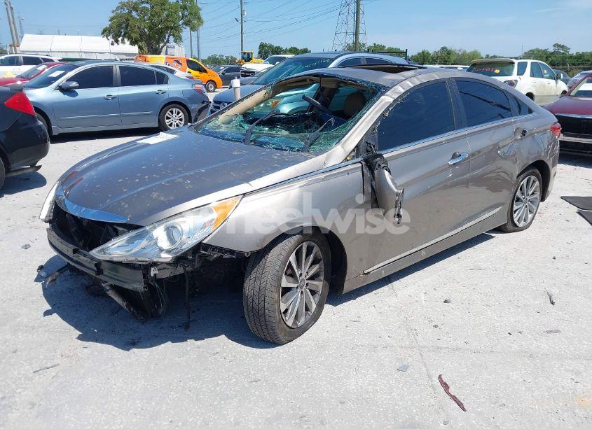 Photo 2 of 2014 Hyundai Sonata LIMITED (VIN 5NPEC4AC8EH886429)