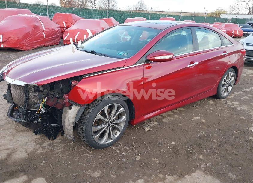 Photo 2 of 2014 Hyundai Sonata SE (VIN 5NPEC4AC8EH922006)