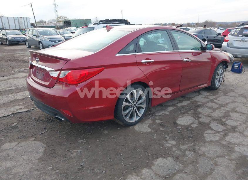 Photo 4 of 2014 Hyundai Sonata SE (VIN 5NPEC4AC8EH922006)