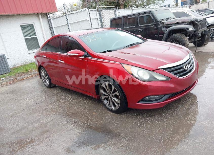 2014 Hyundai Sonata SE (VIN 5NPEC4AC8EH927349) main photo