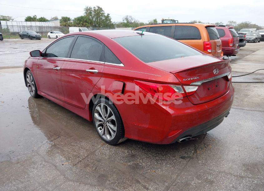 Photo 3 of 2014 Hyundai Sonata SE (VIN 5NPEC4AC8EH927349)