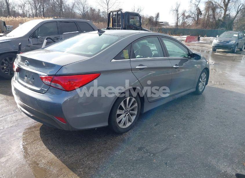 Photo 4 of 2014 Hyundai Sonata LIMITED (VIN 5NPEC4AC8EH933023)