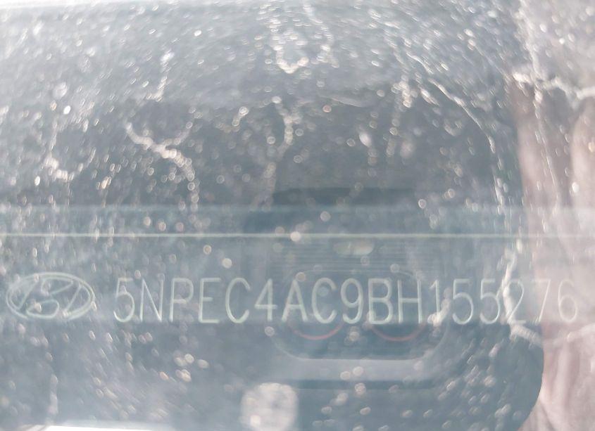 Photo 9 of 2011 Hyundai Sonata SE (VIN 5NPEC4AC9BH155276)