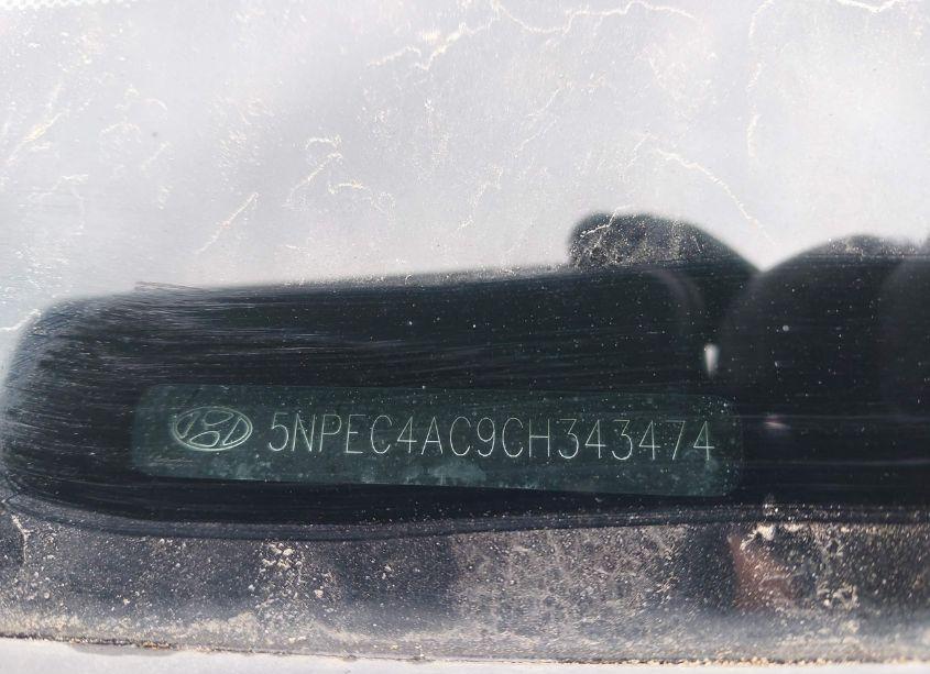 Photo 9 of 2012 Hyundai Sonata LIMITED (VIN 5NPEC4AC9CH343474)