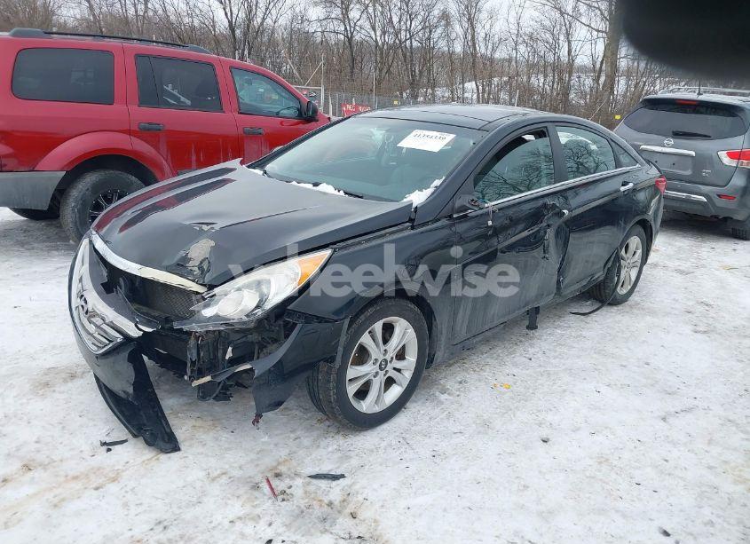 Photo 2 of 2012 Hyundai Sonata 2.4L LIMITED (VIN 5NPEC4AC9CH476283)