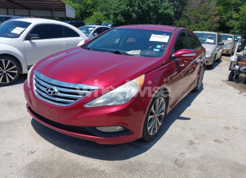 Photo 2 of 2014 Hyundai Sonata SE (VIN 5NPEC4AC9EH863967)