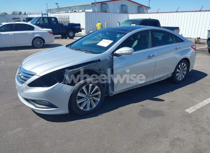 Photo 2 of 2014 Hyundai Sonata LIMITED (VIN 5NPEC4AC9EH887458)