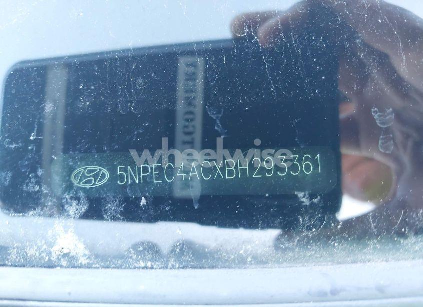 Photo 9 of 2011 Hyundai Sonata SE (VIN 5NPEC4ACXBH293361)