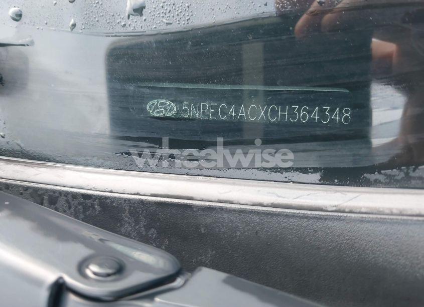 Photo 9 of 2012 Hyundai Sonata LIMITED (VIN 5NPEC4ACXCH364348)