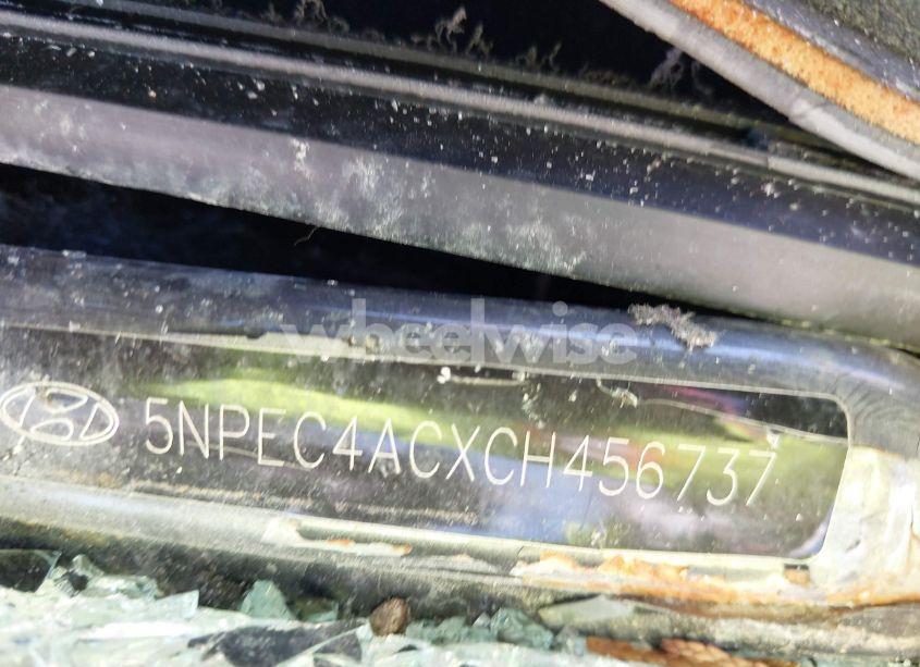 Photo 9 of 2012 Hyundai Sonata SE (VIN 5NPEC4ACXCH456737)