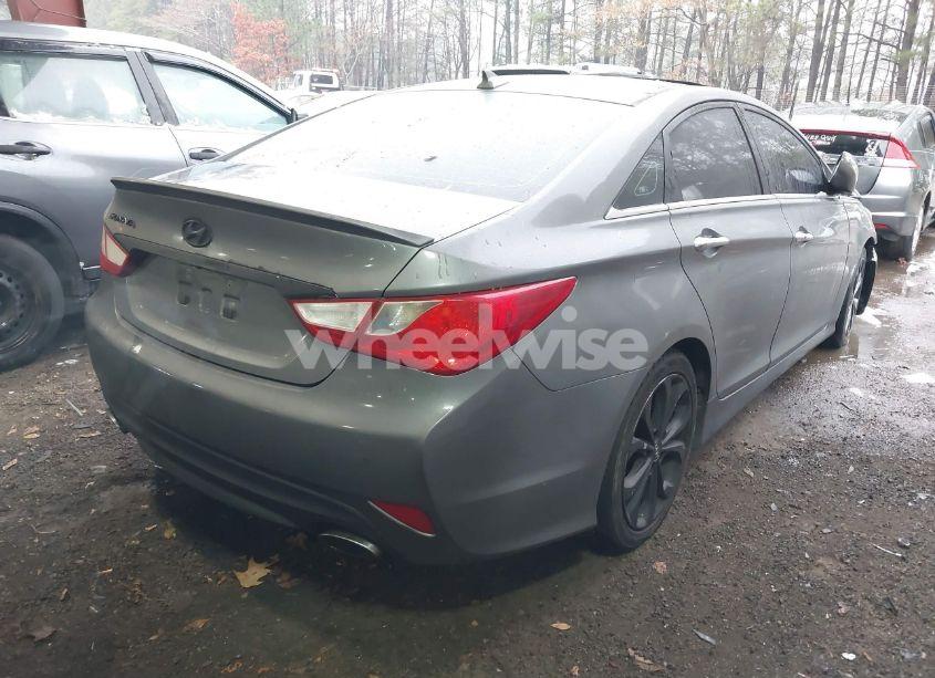 Photo 4 of 2014 Hyundai Sonata SE (VIN 5NPEC4ACXEH825499)