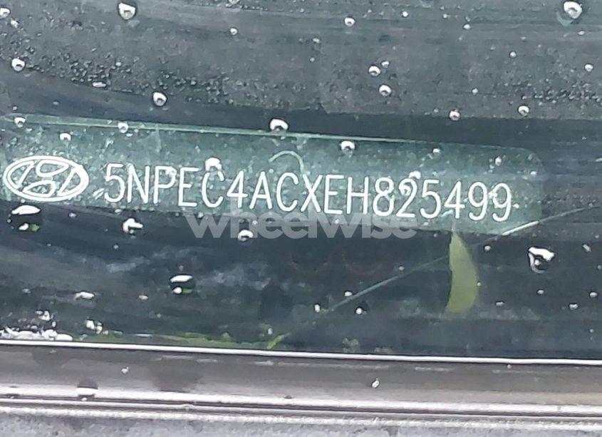 Photo 9 of 2014 Hyundai Sonata SE (VIN 5NPEC4ACXEH825499)