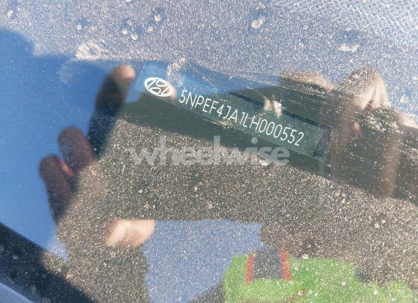 Photo 18 of 2020 Hyundai Sonata SEL (VIN 5NPEF4JA1LH000552)