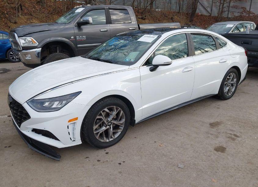 Photo 2 of 2021 Hyundai Sonata SEL (VIN 5NPEF4JA1MH080372)