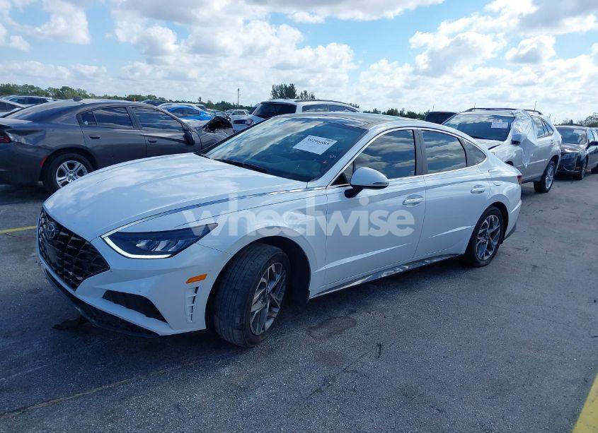 Photo 2 of 2021 Hyundai Sonata SEL (VIN 5NPEF4JA1MH085698)