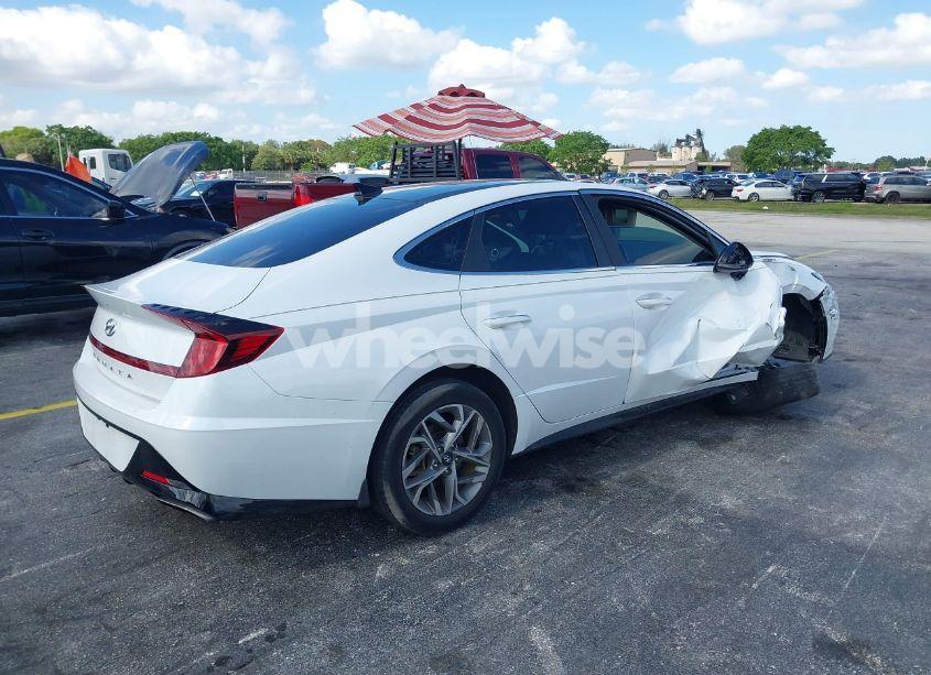 Photo 4 of 2021 Hyundai Sonata SEL (VIN 5NPEF4JA1MH085698)