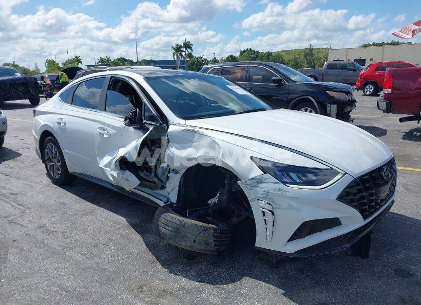 Photo 6 of 2021 Hyundai Sonata SEL (VIN 5NPEF4JA1MH085698)