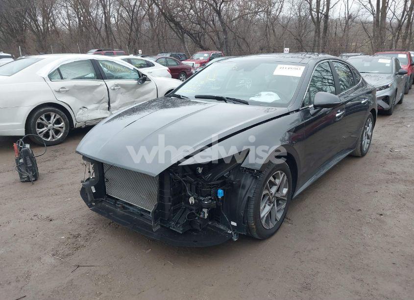 Photo 2 of 2021 Hyundai Sonata SEL (VIN 5NPEF4JA4MH094606)