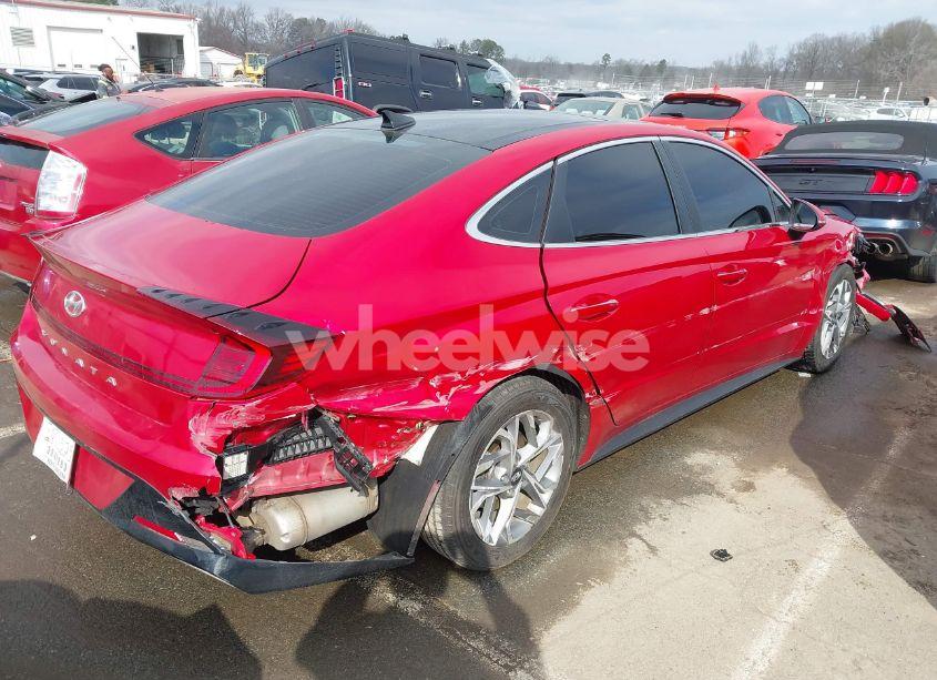 Photo 4 of 2021 Hyundai Sonata SEL (VIN 5NPEF4JA5MH094484)