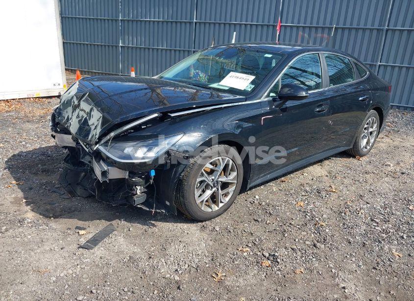 Photo 2 of 2021 Hyundai Sonata SEL (VIN 5NPEF4JA6MH083977)